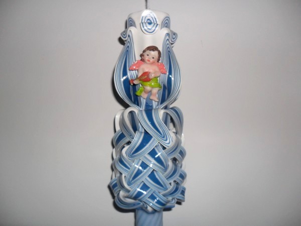 Lumanari nunta si botez : sculptata