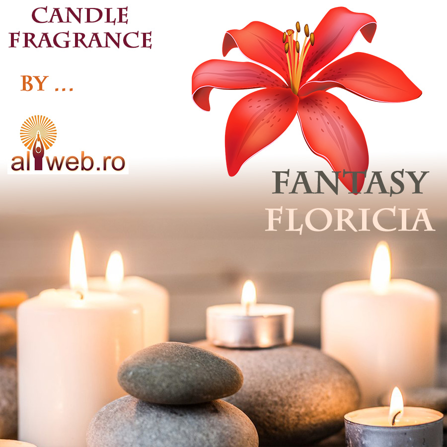 Parfum lumanari fantezie "Floricia"