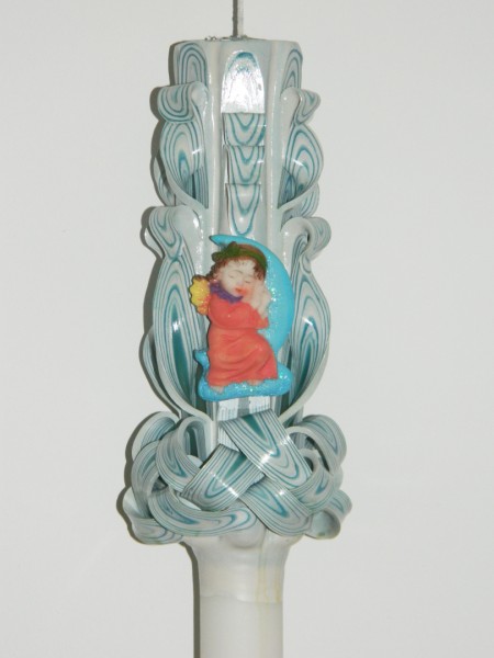 Lumanari nunta si botez : sculptata