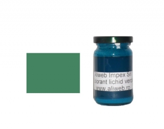 Colorant lichid verde inchis