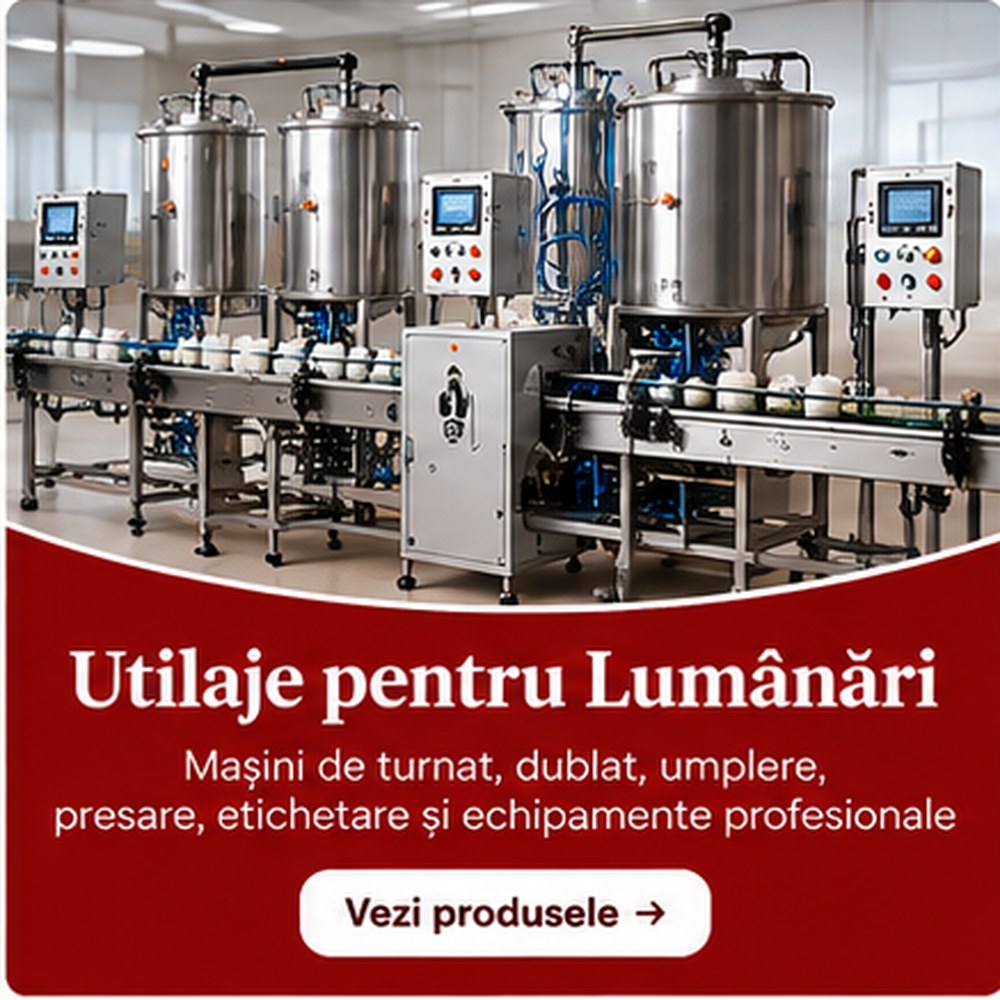 Utilaje pentru lumânări