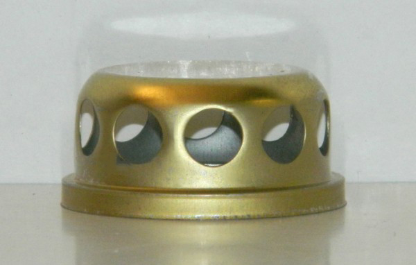 Capace din tabla pentru ambalaje lumanari candele - mici