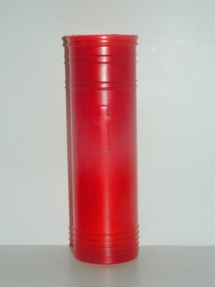 Ambalaj din plastic pentru lumanari candele mari cu cruce