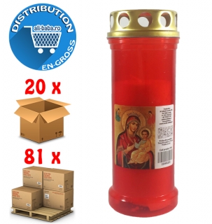Candele T40s cu capac anti-ploaie 